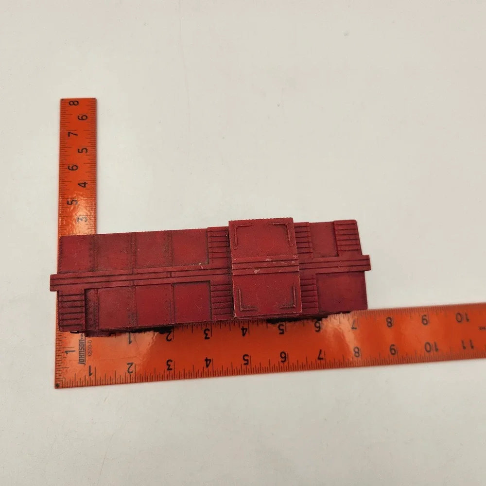 Lionel Lines 1007 Caboose Red O27 Gauge Postwar Model Train Rolling Stock